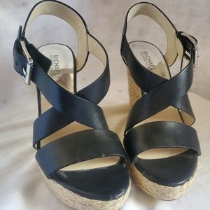 New Michael Kors 8M womens high heel sandals As-is